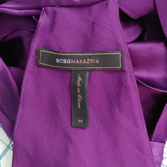 HPBCBGMAXAZRIA Silk Evening Halter Top - Picture 5 of 7